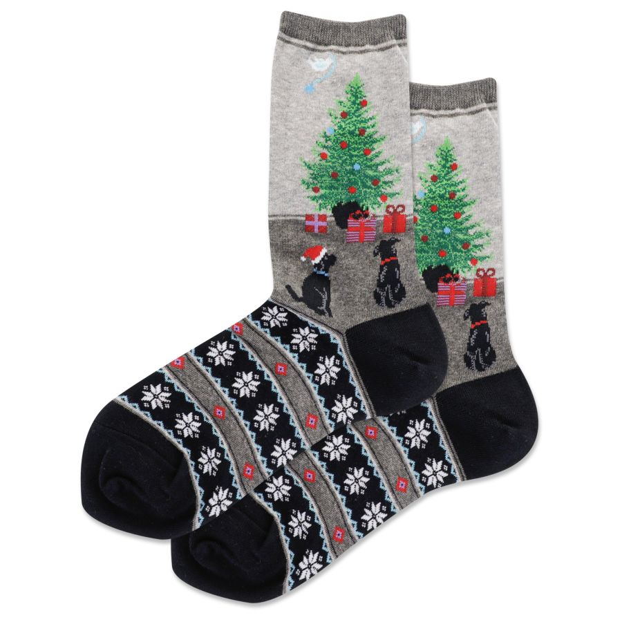 Dog Christmas Tree Fairisle