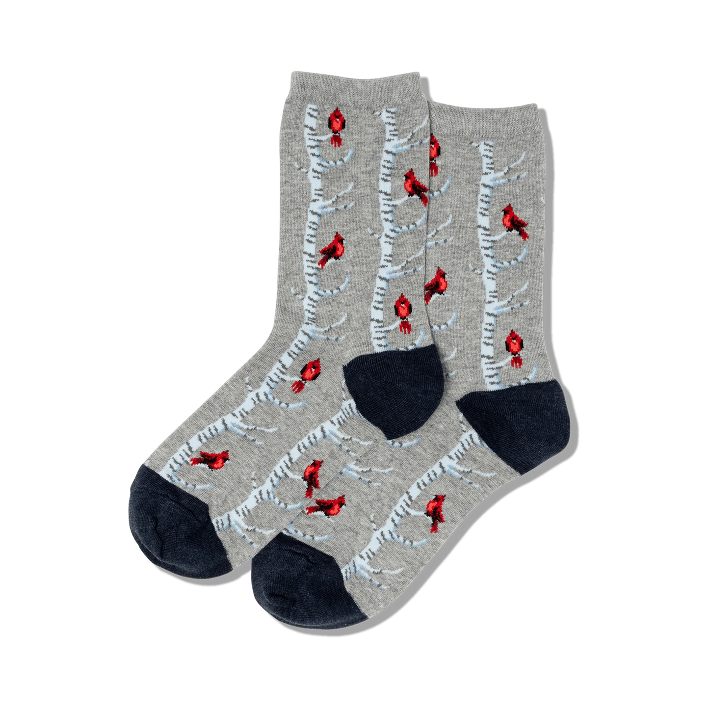 Cardinals in Birch Tree