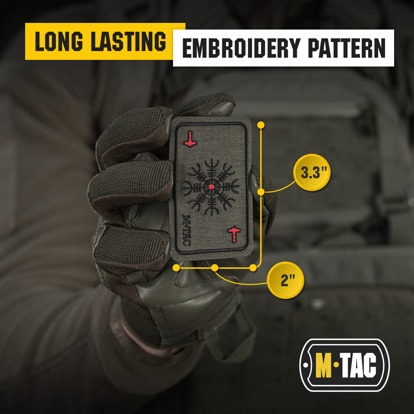 M-Tac Helm of Awe Embroidered Patch