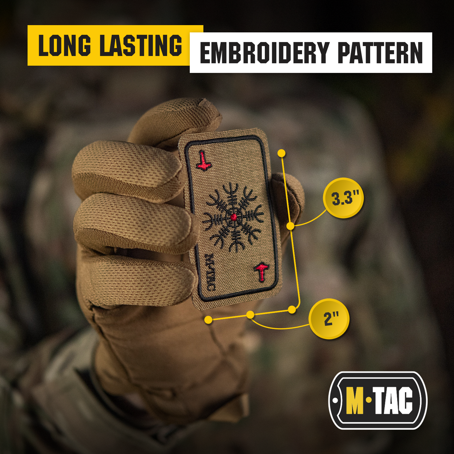 M-Tac Helm of Awe Embroidered Patch