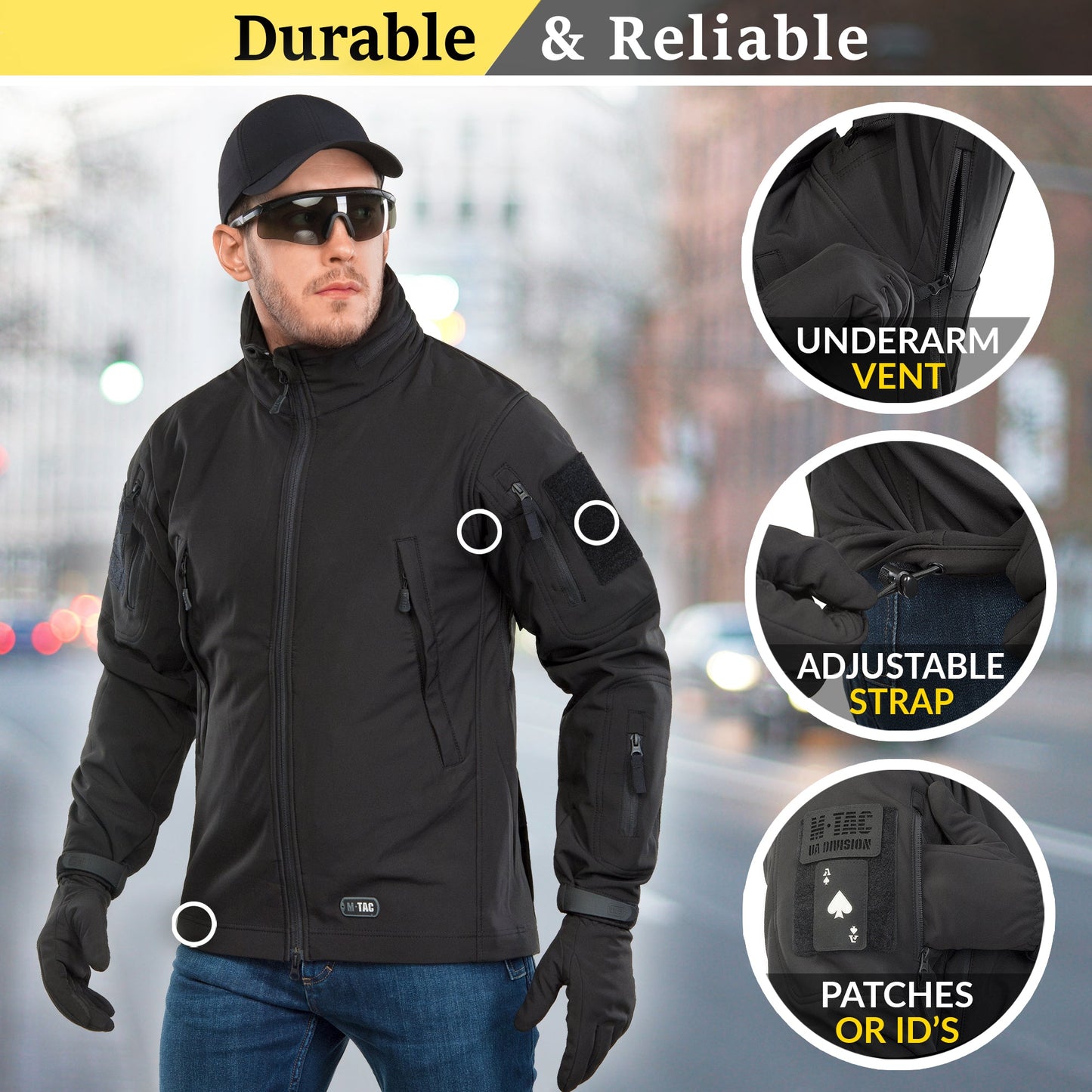 M‑Tac Softshell Tactical Jacket