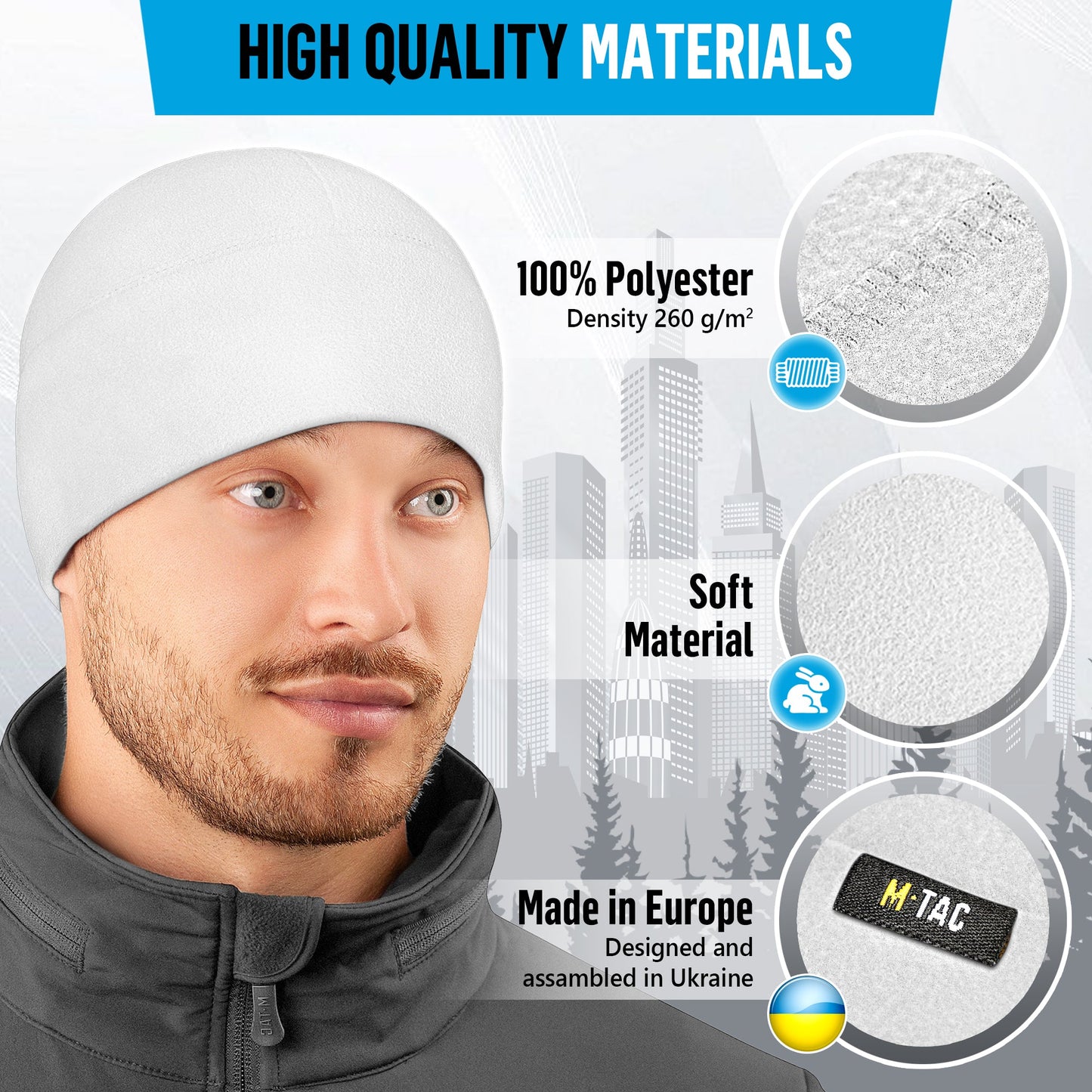 M-Tac Fleece Watch Cap (320 g/m2)
