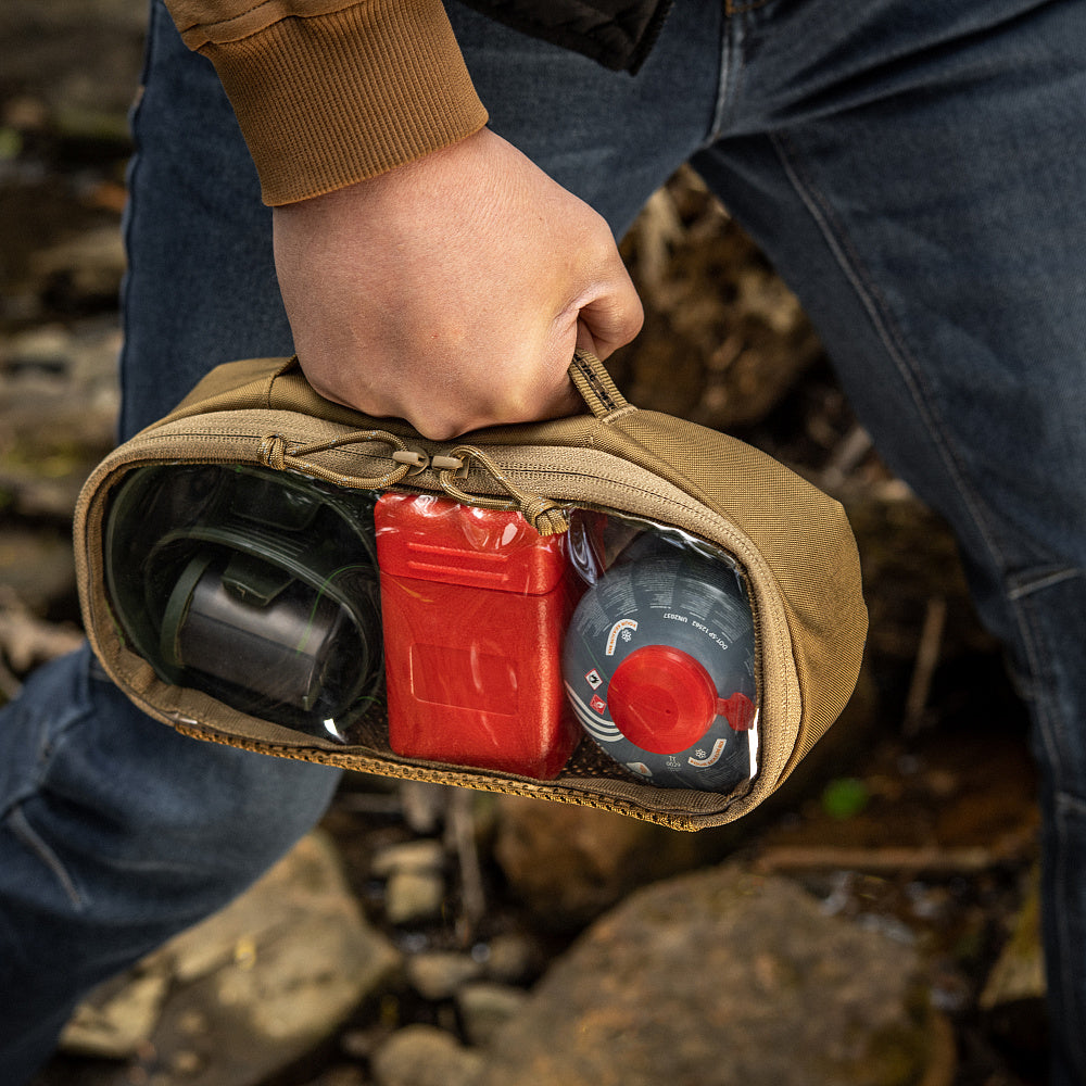 M-Tac Utility Organizer Transparent Elite (Medium) (10.2" x 4.3")