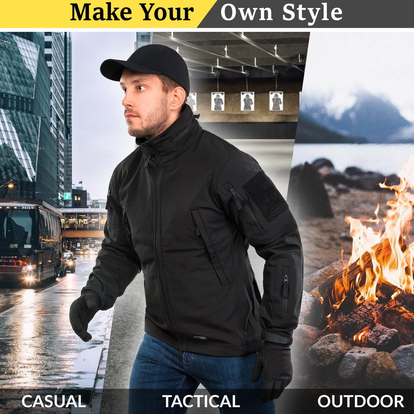 M‑Tac Softshell Tactical Jacket