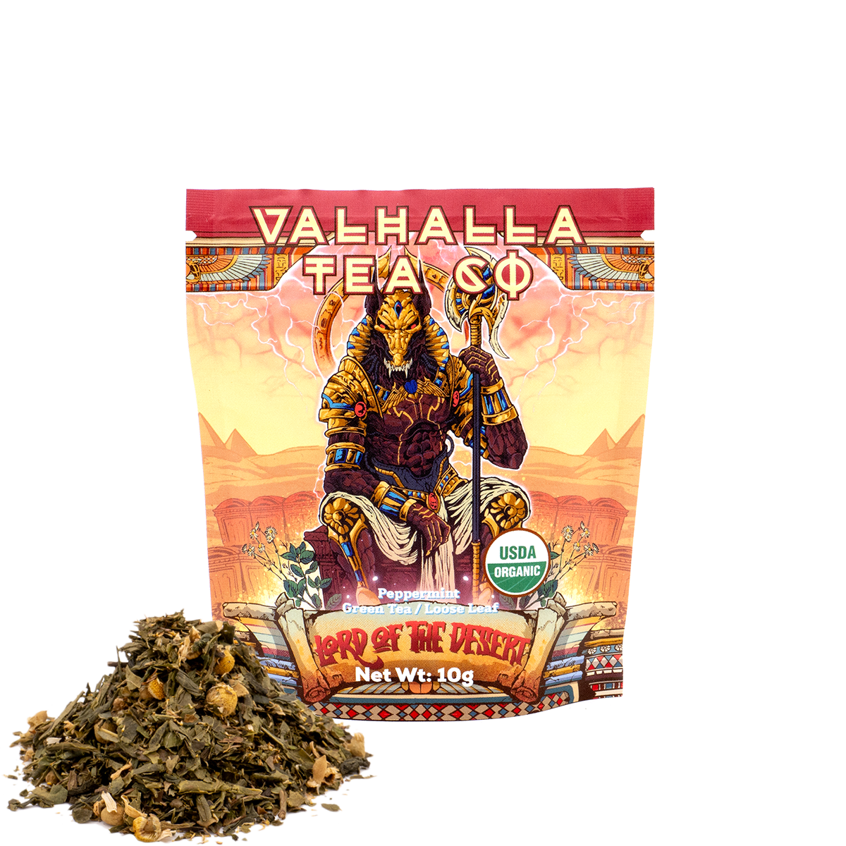 Lord of the Desert | Peppermint, Chamomile | Green Tea | Caffeinated