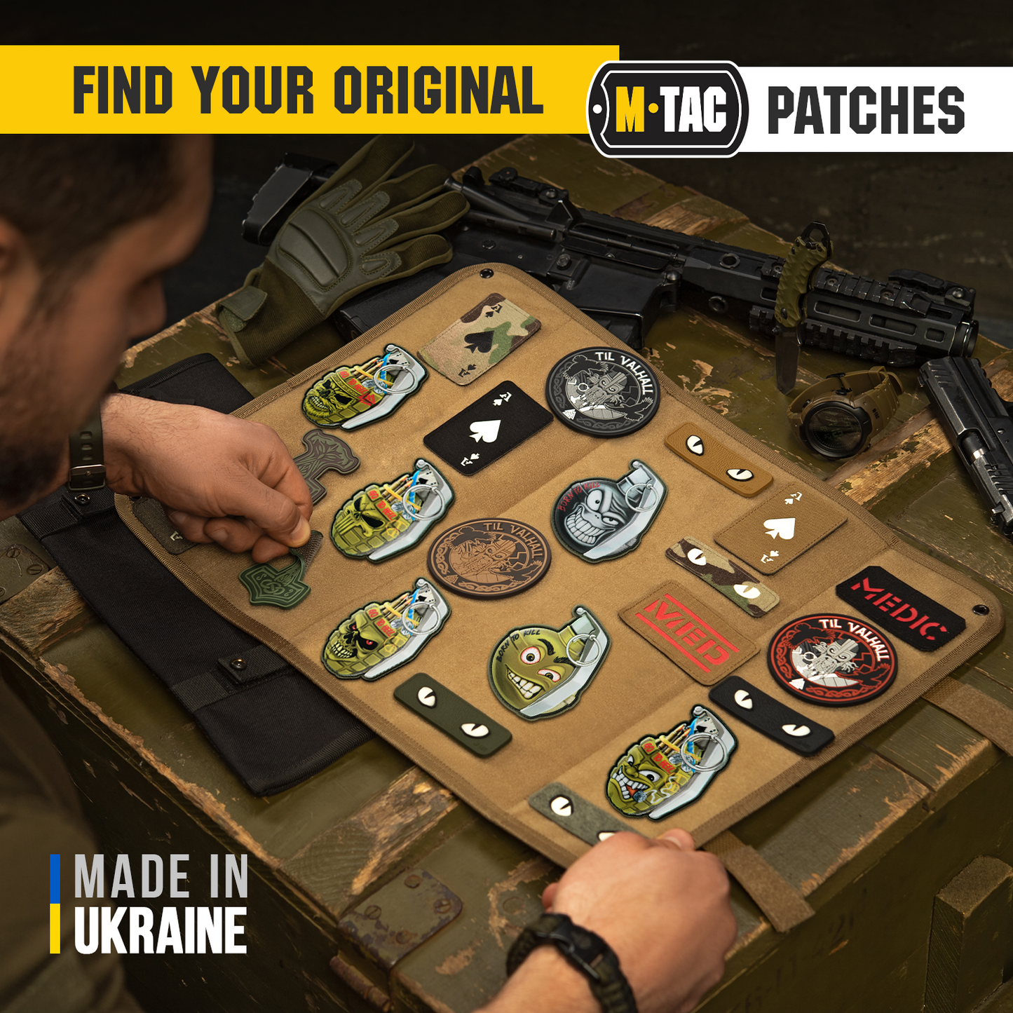 M-Tac M67 Grenade 3D PVC Patch