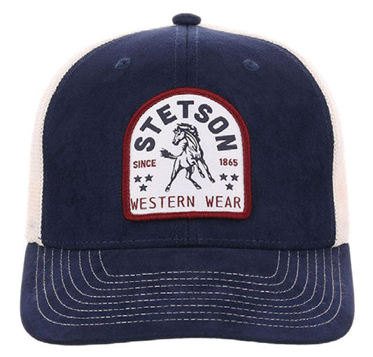 Stetson Stallion (Navy/ Cream) - Trucker Cap