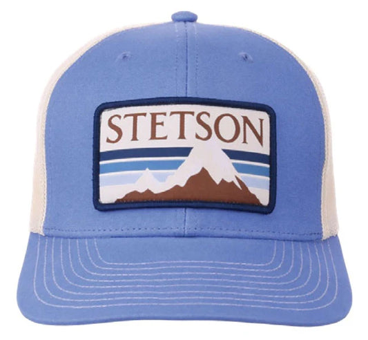 Stetson Glacier Mountain (Blue/Cream) - Trucker Cap