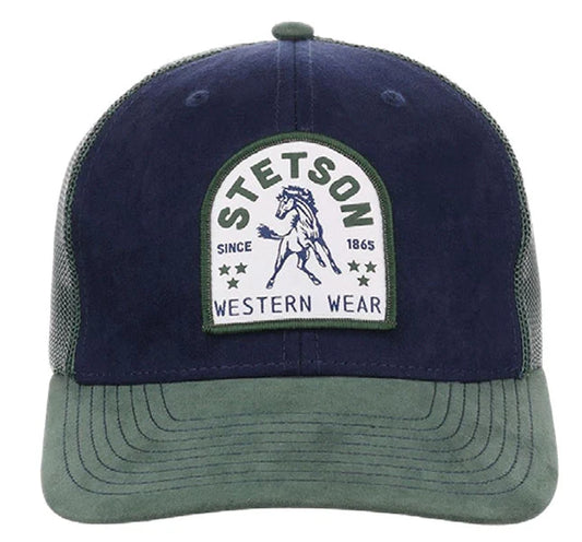 Stetson Stallion (Navy/Grey) - Trucker Cap