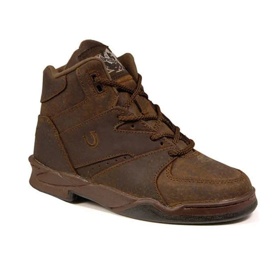 Roper Horseshoe (Tan) - Men's Leather Suede Hiking Boot