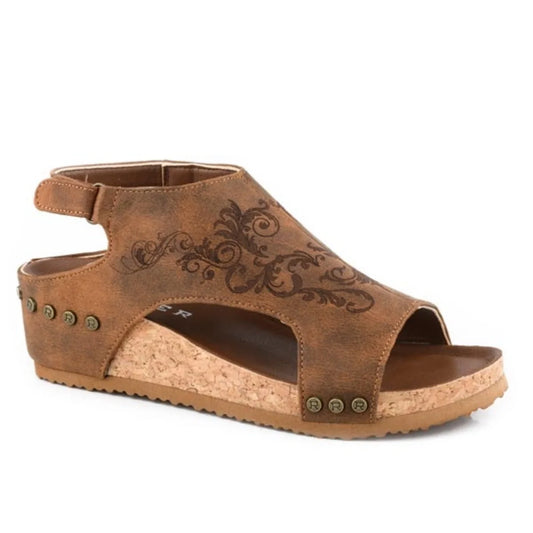 Roper Josie (Brown) - Women's Sandals