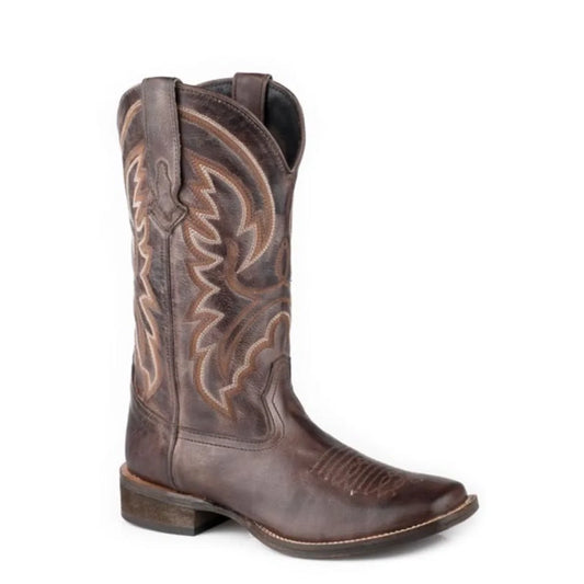 Roper Lindsey (Brown) - Women's Cowgirl Boot