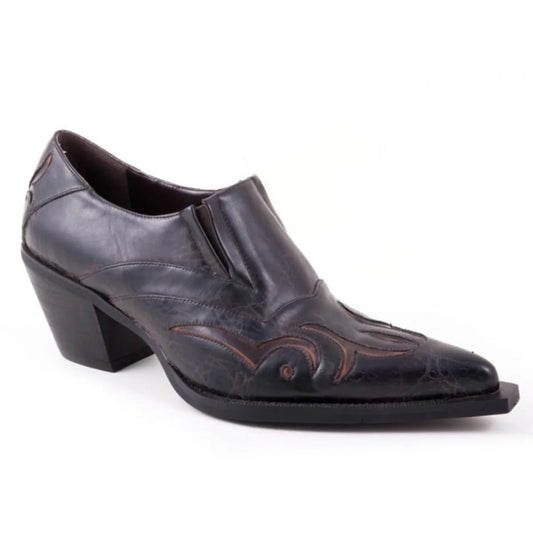 Roper Sarah (Black) - Women's Cowgirl Mule Boot