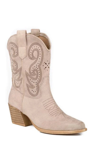Roper Miranda (Tan) - Women's Cowgirl Boot