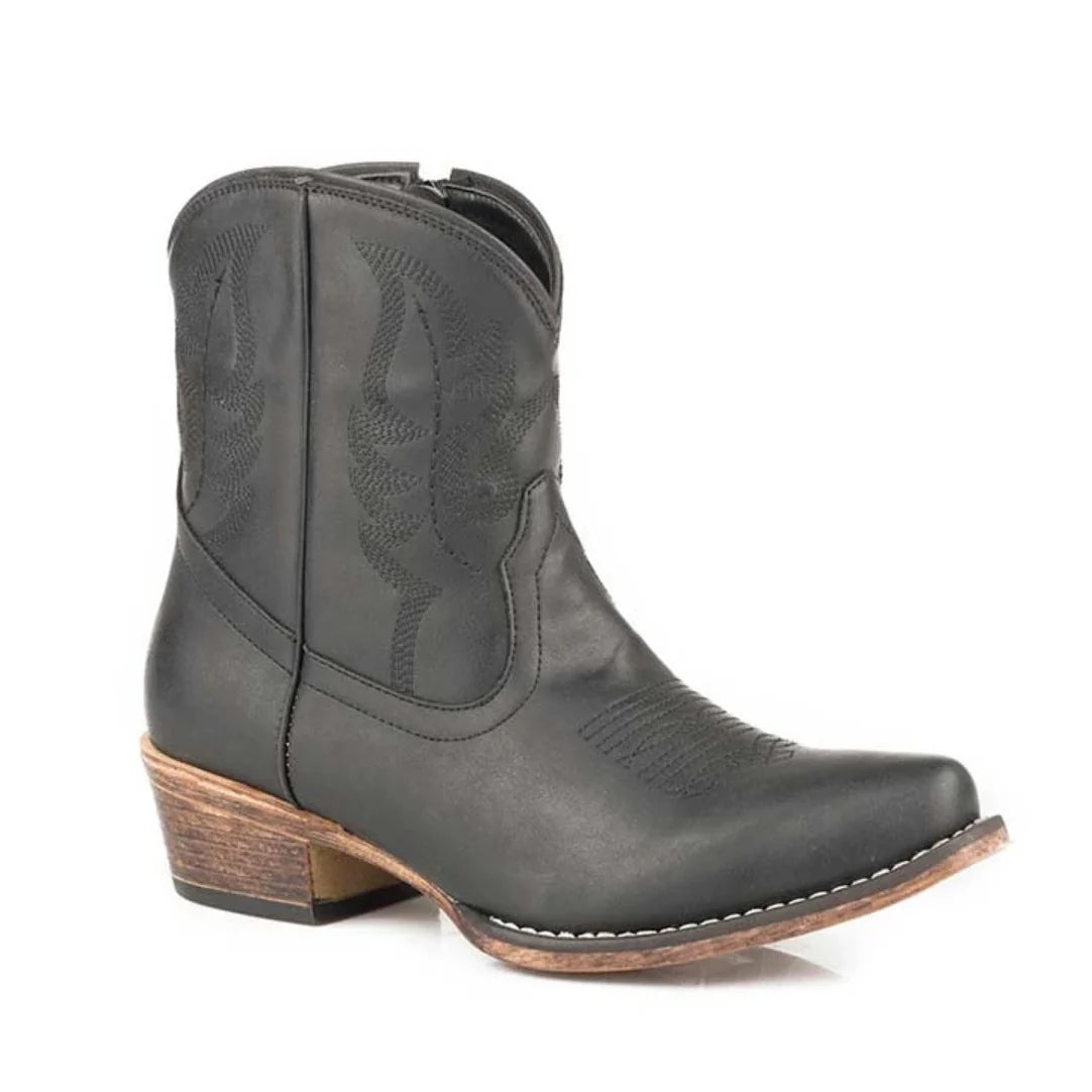 Roper Shay (Black) - Women's Cowgirl Boot