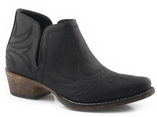 Roper Ava (Black) - Women's Cowgirl Boot
