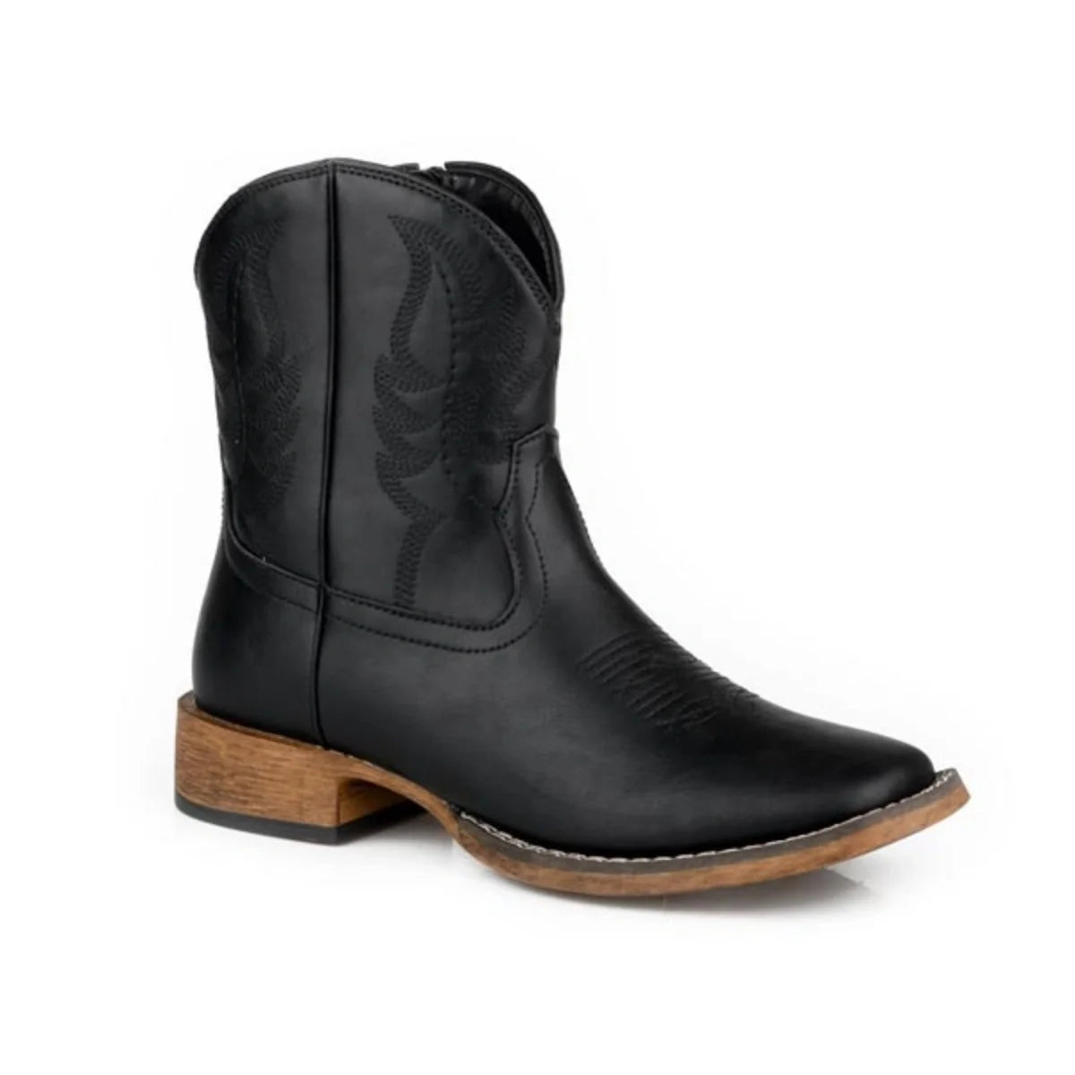 Roper Shayla (Black) - Women's Cowgirl Boot