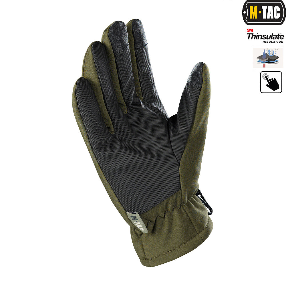 M-Tac Soft Shell Thinsulate Gloves