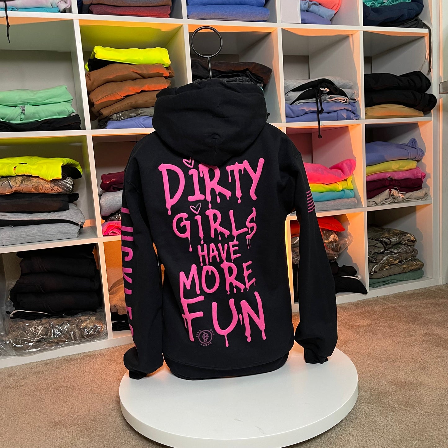 Dirty Girls Have More Fun | Hoodie Pink