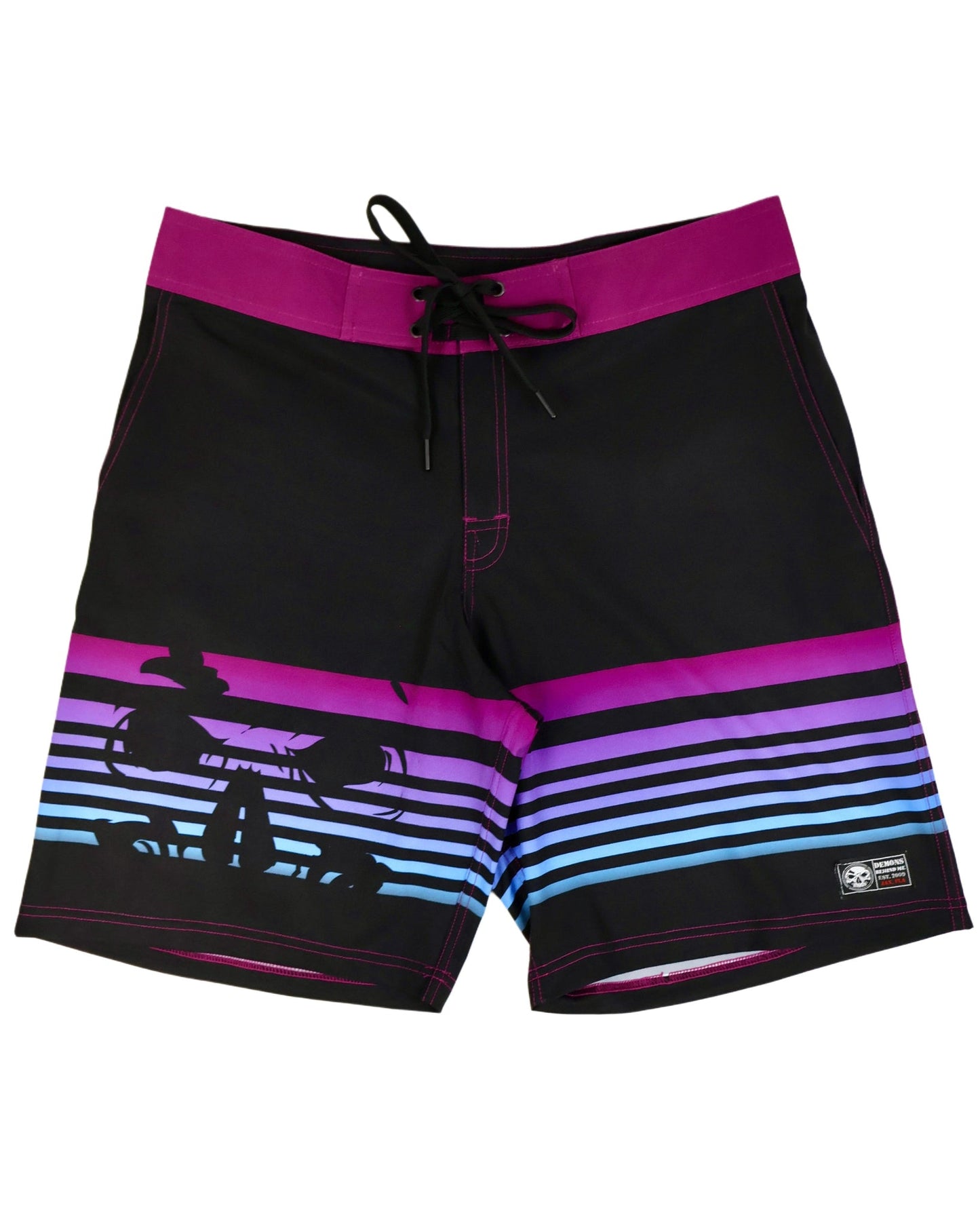 "Sunset" Premium 4-Way Stretch Board Short