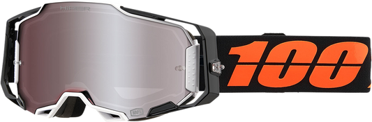 100% Armega Goggles - Blacktail - HiPER Silver Mirror 50003-00002