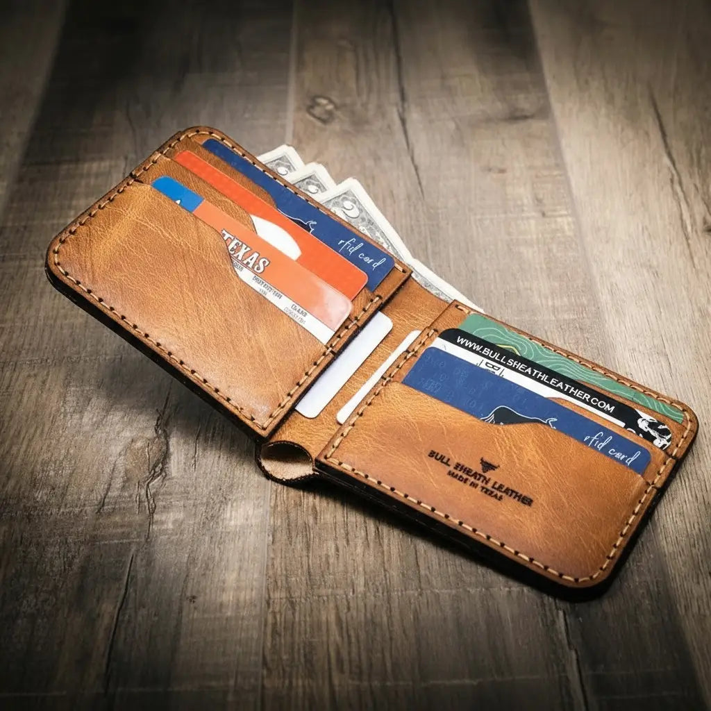 Big Bend Bifold Wallet - Saddle Tan