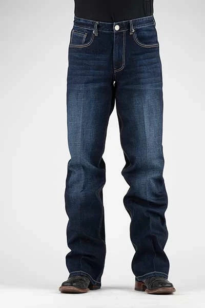 Tin Haul 421 Regular Joe Stretch (Dark Wash) - Men's Bootcut Jeans