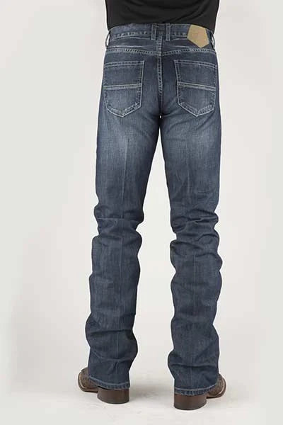 Tin Haul 1660 Jagger Fit (Dark Wash) - Men's Bootcut Jeans
