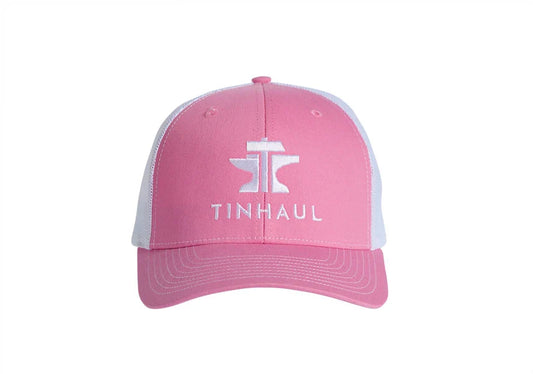 Tin Haul Anvil Logo (Pink) - Ball Cap