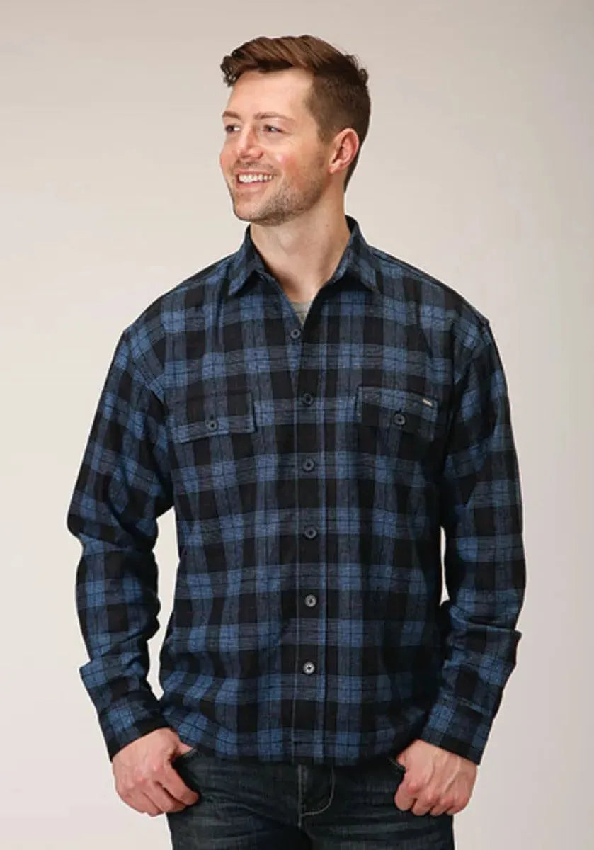 Tin Haul Skyline Plaid - Men's Shirt Jacket