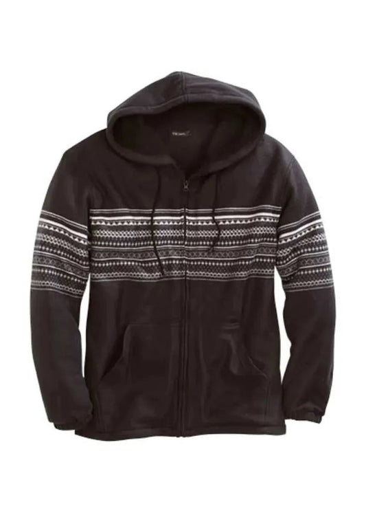 Tin Haul Aztec Polar Print - Men's Hoodie Sweatshirt