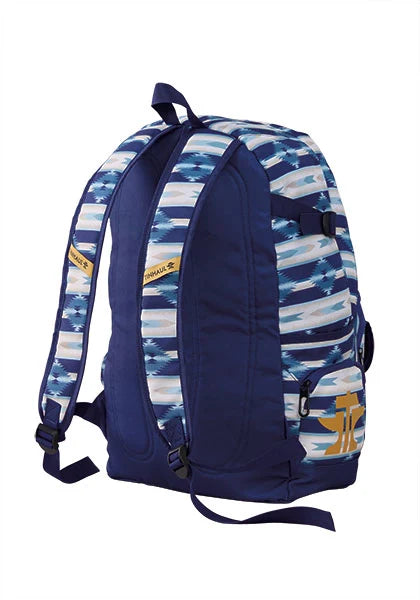 Tin Haul Retro Aztec (Blue) - Nylon Backpack