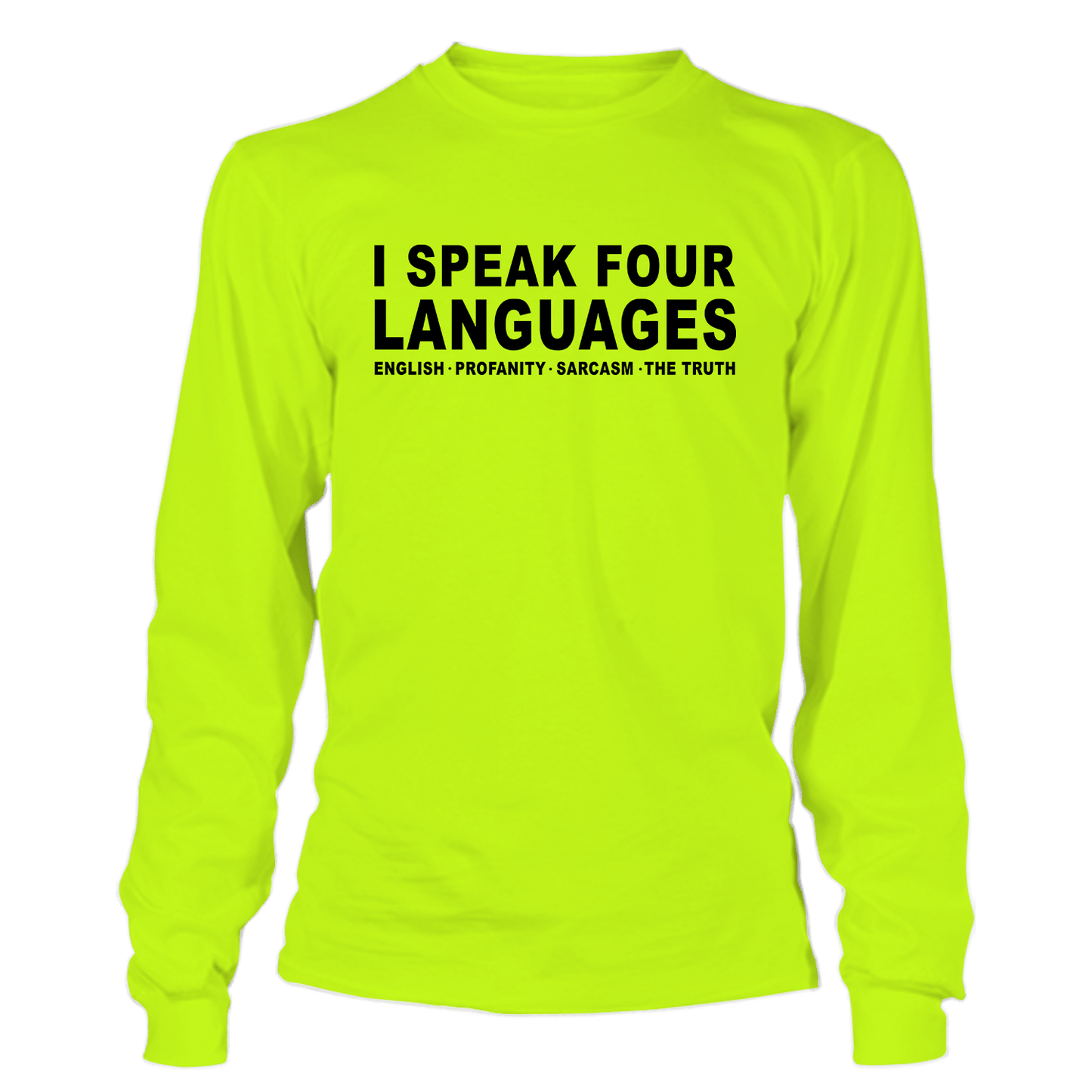 Four Languages - Hi-Vis Long Sleeve