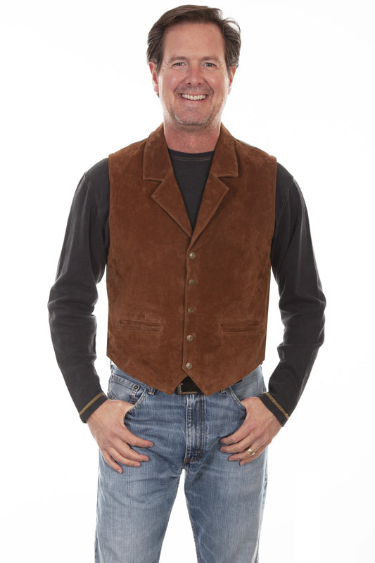 Scully Hank (1045 Calf Suede) – Men's Vest