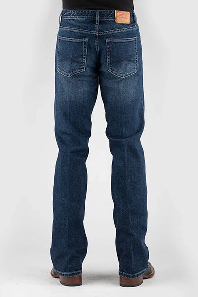 Stetson 1015 Rocker Stretch Fit (Dark Wash) - Men's Jeans