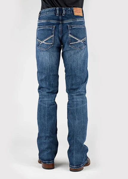 Stetson 1015 Rocker Stretch Fit (Medium Wash) - Men's Jeans