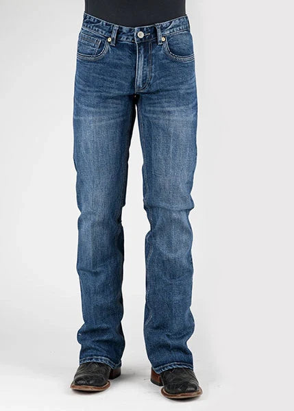 Stetson 1015 Rocker Stretch Fit (Medium Wash) - Men's Jeans