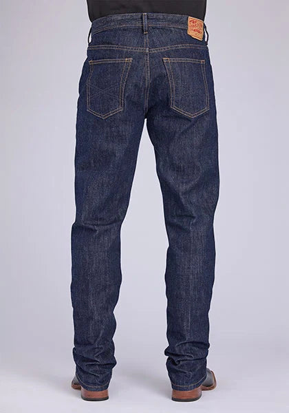 Stetson 1210 Straight Fit (Dark Wash) - Men's Jeans