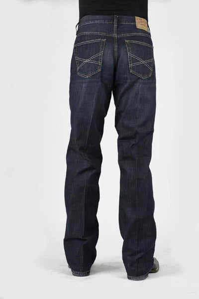 Stetson 1312 Fit Deconstructed (Dark Wash) - Men's Jeans