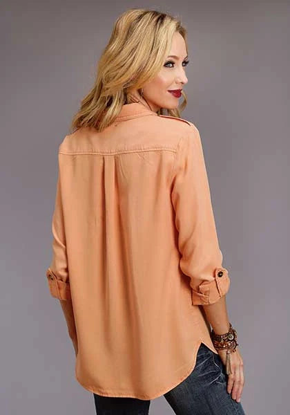 Stetson Jacket Style (Orange) - Women's Blouse