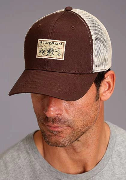 Stetson "The Legend Continues" (Brown) - Ball Cap