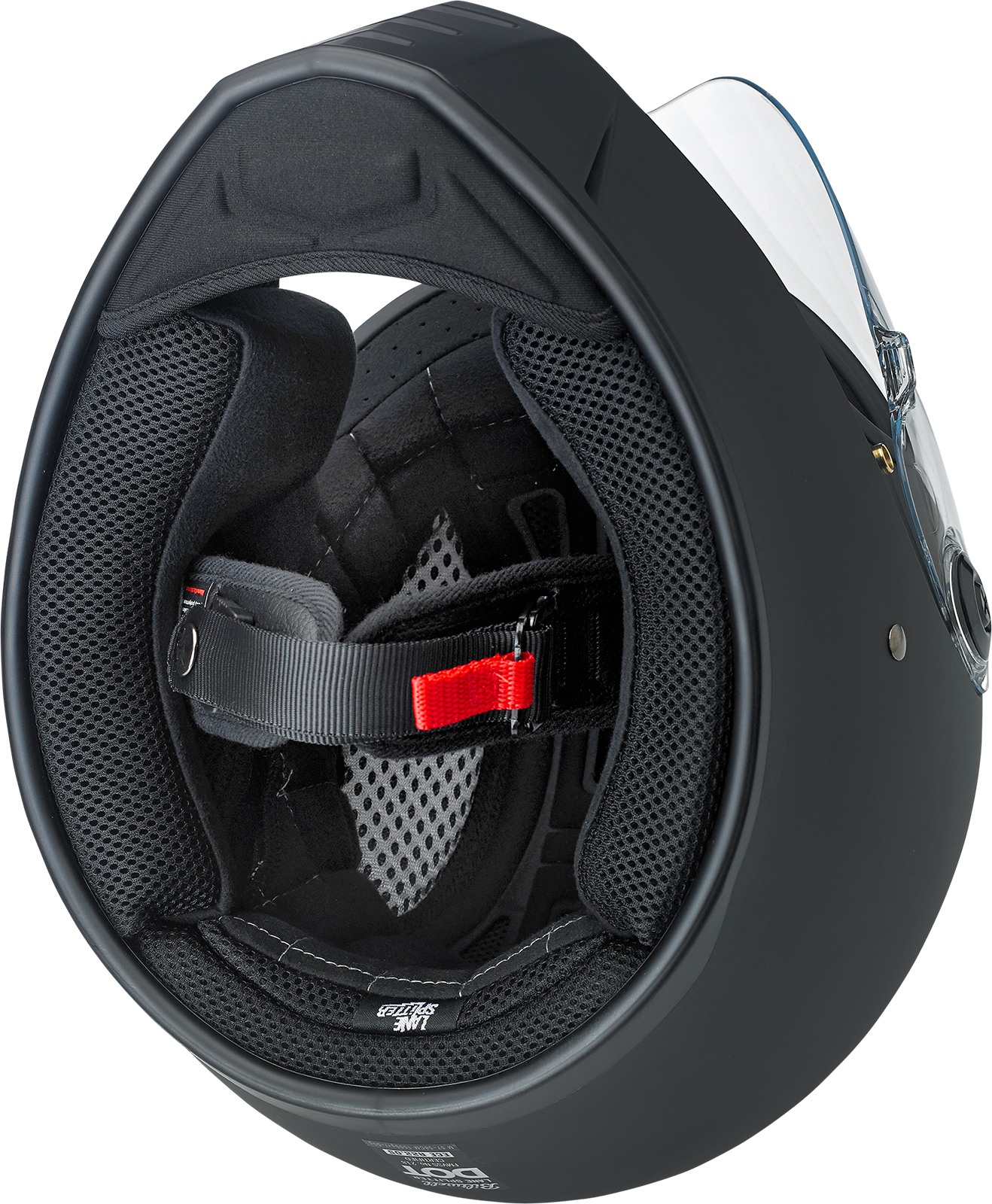 BILTWELL Lane Splitter Helmet - Flat Black - Medium 1004-201-103