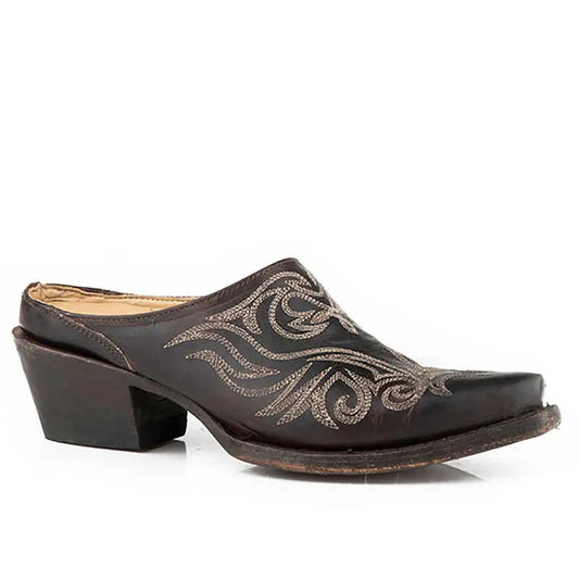 Stetson Adley - Leather Cowgirl Mule Boot