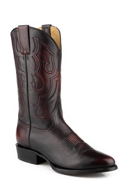 Stetson Carlisle (Black Cherry) - Men's Cowboy Boot