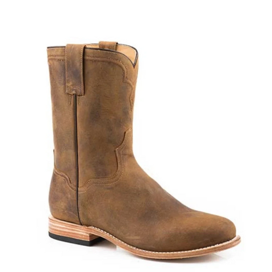 Stetson Puncher (Tan/Brown) - Men's Cowboy Boot