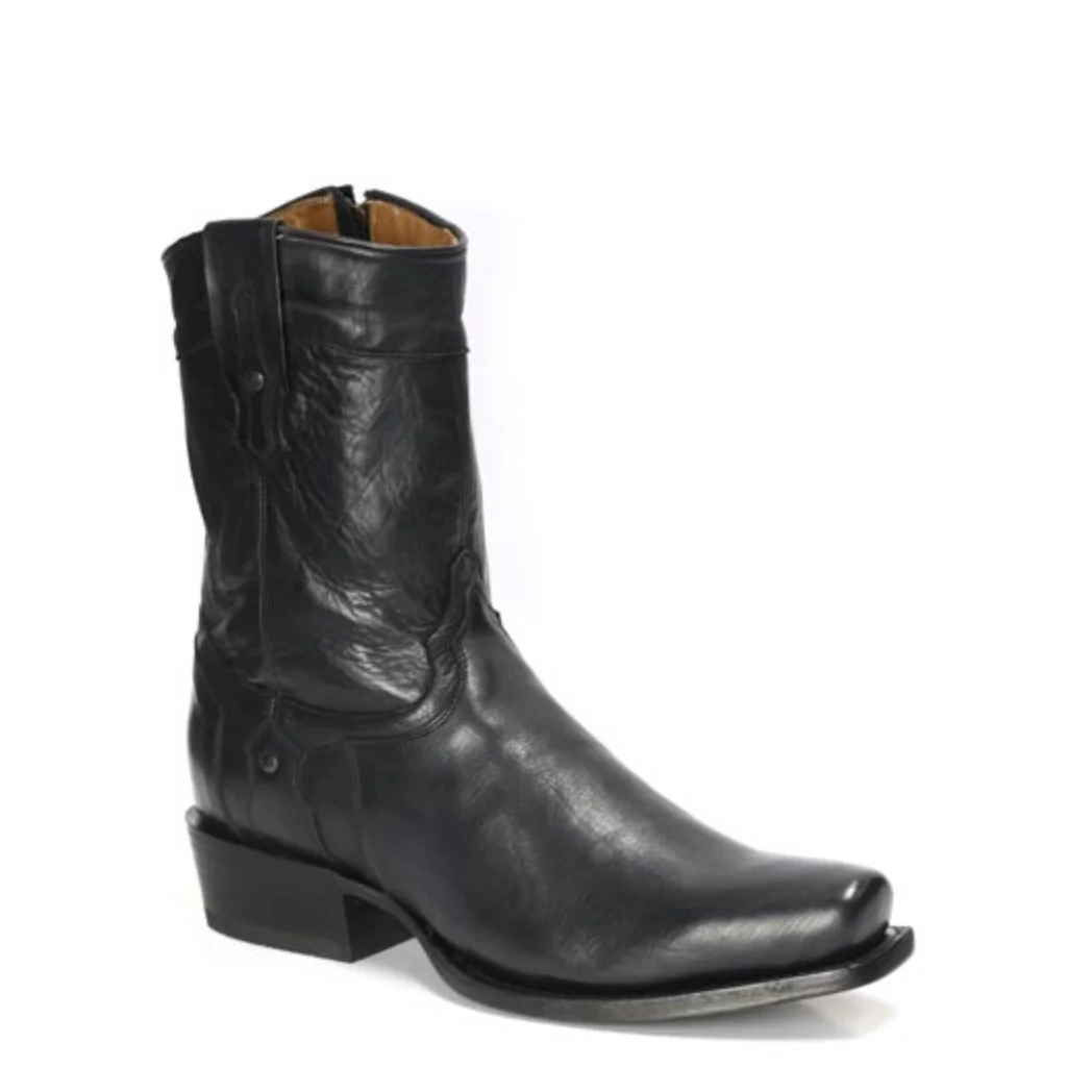 Stetson Rebel (Black) - Men's Cowboy Boot