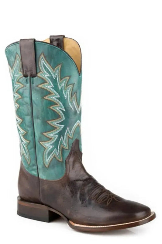 Stetson Cole (Green) - Men's Cowboy Boot