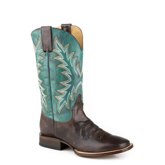 Stetson Cole (Green) - Men's Cowboy Boot