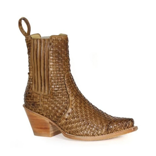 Stetson Abby (Brown) - Women's Leather Cowgirl Boot