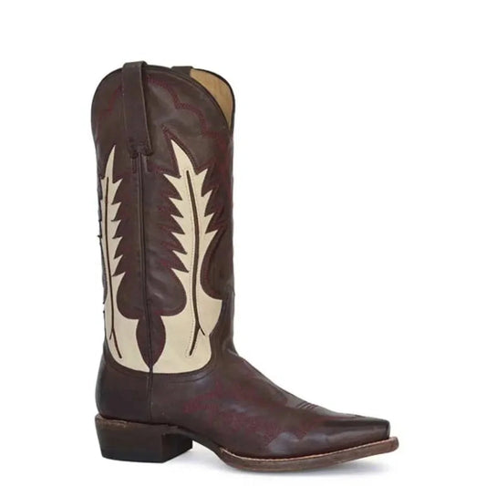 Stetson Dani (Brown) - Women's Leather Cowgirl Boot